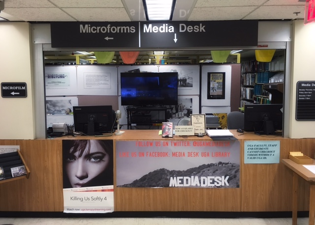 Media Desk at Main Library