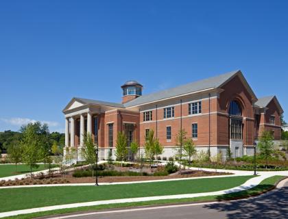 Exterior of Special Collections Library