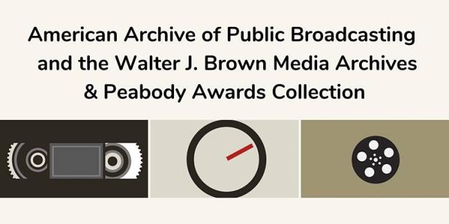 AAPB and Brown Media Archives event banner