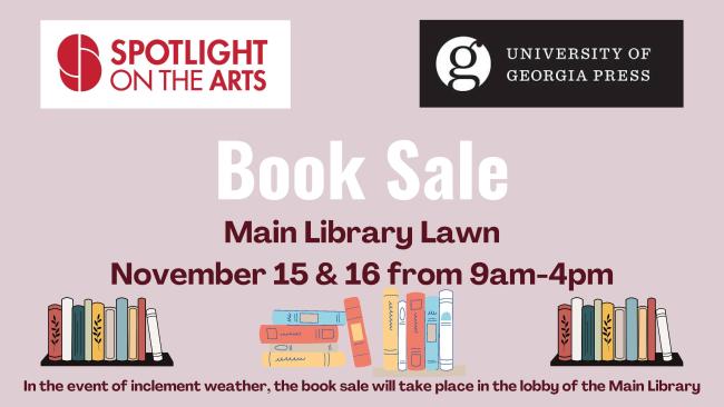 UGA Press Campus Book Sale