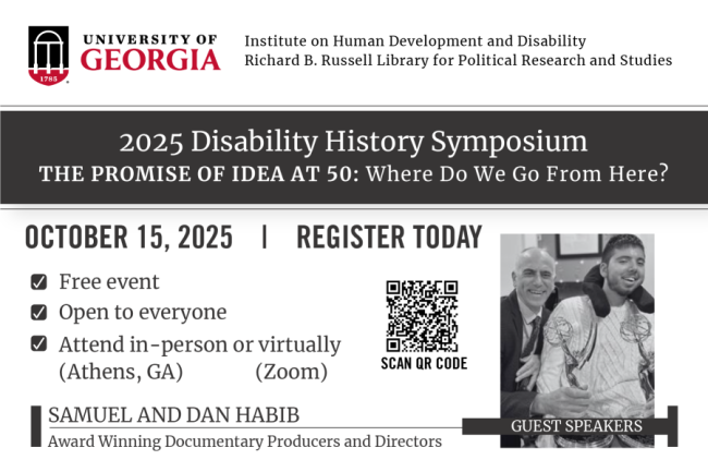 2025 Georgia Disability History Symposium