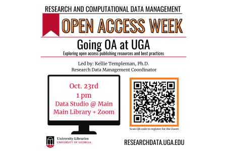 graphic for Going OA at UGA