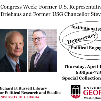 Congress Week: Former U.S. Representative Steve Driehaus and Former USG Chancellor Steve Wrigley