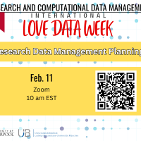 graphic for Love Data Week